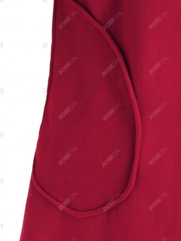 Overlap Tunic Hoodie